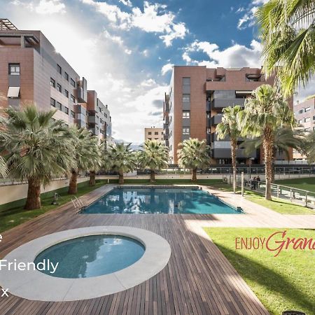 Enjoygranada Emir 3A - Piscina, Gym & Parking Appartement Buitenkant foto